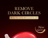 Parches de Ojos de Sakura de Granada Roja SADOER 60pcs Eliminación de Ojeras - details 0