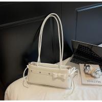 Bolso portátil con forma de palo francés, cinta con lazo Y2K, bolso de hombro con lazo, estilo francés coreano, bolso para axilas, trabajo - details 19