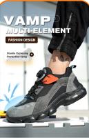 Botas de Seguridad para Hombres Impermeables, Anti-golpes, Anti-perforaciones con Punta de Acero - details 6