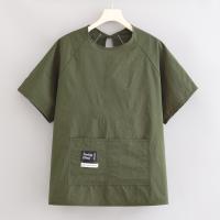Delantal de manga corta impermeable y duradero, delantal de cocina a prueba de aceite de Color sólido, delantal de cocina suave y cómodo para comedor - details 2