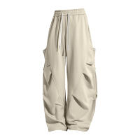 Pantalones Cargo para Hombres CHAIFENKO Versátil, Transpirable, Comodable para Primavera/Otoño, Longitud Completa, Acolchado de Poliéster - details 1