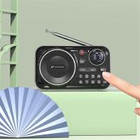 Radio FM con Bluetooth 5,0, reproductor de música MP3, HiFi, TF/USB, auriculares de grabación, naranja - details 5