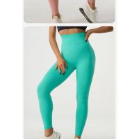 Pantalones de yoga elásticos para mujer, cintura alta, sin costuras, Crunch Ass, gimnasio, leggings - details 9