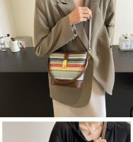 Nueva Bolsa de Verano 2025 Bolsa de Cruz Retro Versátil Estilo Tejido de Internet Famoso - details 17