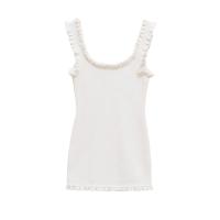 PB&ZA2025Temperamento Vestido sencillo ajustado con tirantes anchos, falda corta, novedades de verano, ropa de mujer - details 2