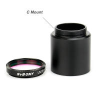 SVBONY c-mount A Adaptador de anillo de barril de cámara de 1,25 "para telescopio Astrofotografía - details 4