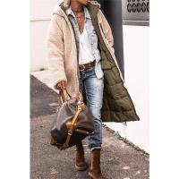 Chaqueta de Invierno con Capucha Acolchada Abrigo Grueso de Manga Larga Reversible - details 9