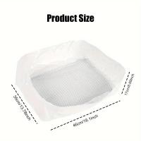 Filters de Alimentos para Gatos Desechables Reutilizables 10pcs de Poliéster Compostable - details 1