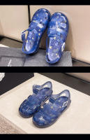 Nuevos zapatos de gelatina romana para niños, zapatos con agujero en la cabeza, zapatos de playa para niñas para vadear - details 30