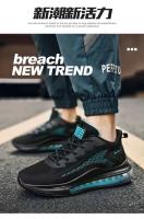 Zapatos de hombre para correr con amortiguación de aire, zapatos de primavera y otoño, nueva tendencia, tejido con mosca transpirable, suela suave, zapatos deportivos casuales para hombre - details 3
