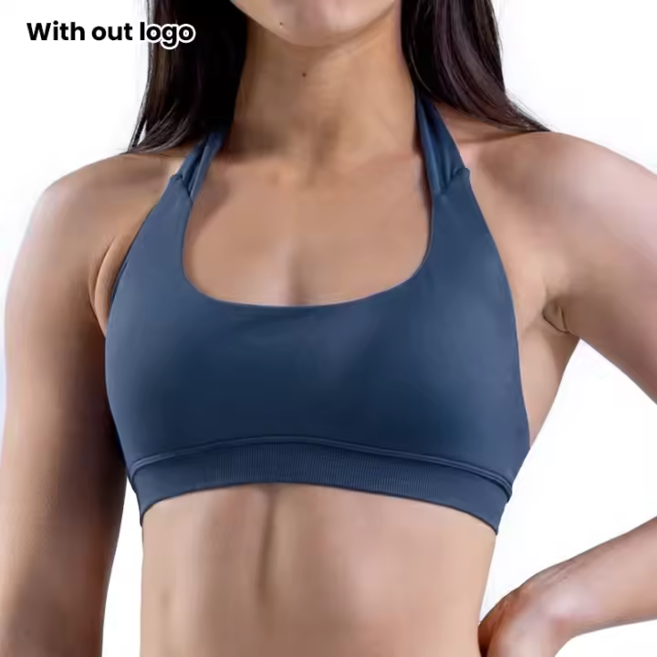 Sujetador deportivo de impacto para mujer, ropa interior deportiva sin costuras, elástica, transpirable, mejora el pecho, oc - 1