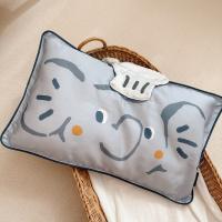 Suministros de cama, funda de almohada suave de dibujos animados, funda de cojín suave y elegante Rectangular, funda de cojín portátil acogedora para sala de estar - details 15