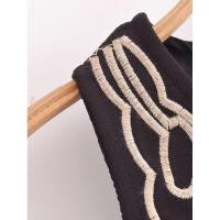 BUNO-moda para mujer, chaleco bordado Retro Simple y versátil, Top corto sin mangas bordado étnico - details 6