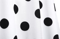 Vestido de fiesta elegante con lunares y mangas de mariposa para mujer, estilo veraniego. - details 34