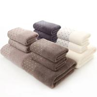 Toalla de algodón puro súper absorbente, toallas grandes gruesas y suaves, toallas de baño cómodas, 34x74cm - details 2