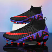 Botas Fútbol Alta Caña TF/AG – Máxima Tracción Multisuperficie y Protección del Tobillo (33–45) - details 4