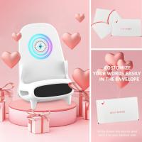 Cargador Inalámbrico, 15W Qi rápido cargador inalámbrico de pie con amplificador de sonido de diseño, regalo único para él, su padre, esposo, novio (sin adaptador de CA) - details 3