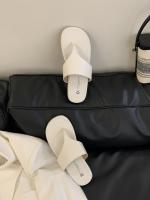 Diseño de nicho, medias zapatillas, zapatos de mujer, punta de moda, zapatillas frescas romanas de fondo plano para vacaciones - details 15