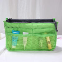 Bolsa De Cosméticos Nylon Para Mujer Organizador De Maquillaje Con Doble Cremallera Bolsa De Almacenamiento De Hidratantes Para Viajes Al Aire Libre - details 6