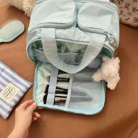 Bolsa de cosméticos de viaje con múltiples bolsas, bolsa de maquillaje de nailon impermeable, bolsa de viaje multifunción de gran capacidad, bolsa de lavado para compras - details 14