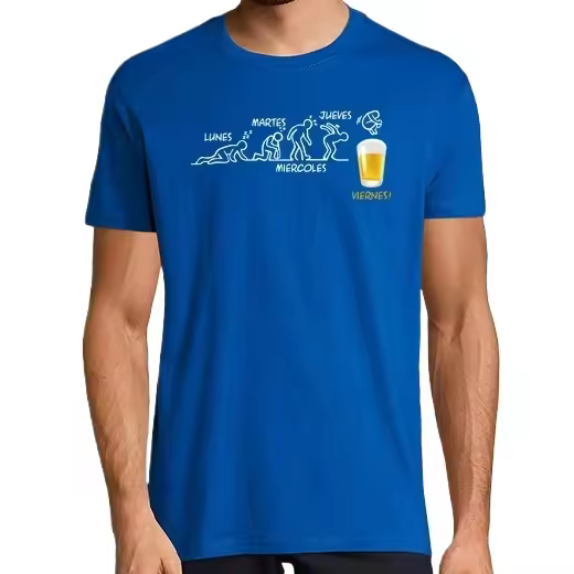 Beer-volution Camisetas CERVEZA,Pack Regalo Camiseta Personalizada - 1