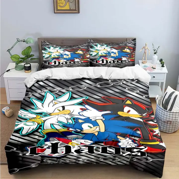 Exquisito Papel Tapiz de Dibujos Animados en 3D Juego de Ropa de Cama de Anime de Impresión Digital - 1