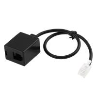 RJ9 4P4C conector de puerto macho a hembra doble, adaptador de auriculares, Cable de extensión de teléfono - details 0