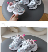 Nuevas zapatillas de cuero para niños y niñas, zapatos medianos antideslizantes, informales de suela suave - details 8