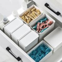 Caja de cestas para botellas, caja de repuesto para detergente en polvo, contenedor de cuentas para lavandería, cajas para polvos de lavandería, cubo para detergente en polvo - details 6