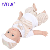 Muñeca de Bebé Renacida de Silicona 100% Completa IVITA WB1526 Muñeca de Niño Realista sin Pintar - details 28