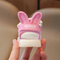 Sandalias de dibujos animados para niños y niñas, zapatos de playa suaves, informales, antideslizantes, color rosa verdoso, de 2 a 12 años - details 7
