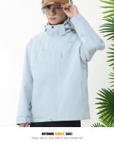 LNGXO Chaqueta de Escalada al Aire Libre Impermeable, Removible con Gorro, Para Hombres y Mujeres - details 15