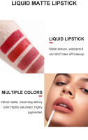 Pintalabios, Combinación De Delineador De Labios Mate Y Brillo De Labios De 12 Colores, Antiadherente, Que No Se Decolora - details 3