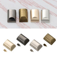 Hebillas de costura de cuero, accesorios de 4 colores, 10 piezas, Clip de cola, tope de cremallera, cabeza de enchufe trasero - details 3