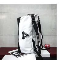 Gran oferta, bolsa de viaje multifuncional personalizada para deportes, Yoga, gimnasio, color blanco y negro de gran capacidad, con correas resistentes - details 3