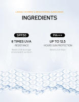 LAIKOU Facial con Vitamina C Ultra SPF50 Protector Solar Corporal Anthelios Invisible Fluid Anti-Shine |   Anti-imperfecciones - details 4