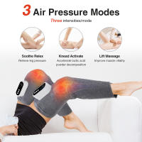 Masajeador eléctrico de piernas, bolsa de aire para amasar muslo, presión de aire de pantorrilla, relajación muscular, alivio de la fatiga de las piernas, promueve la circulación sanguínea - details 1