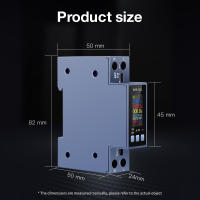 Interruptor inteligente KWS-303 40A con WIFI, disyuntor LED, medidor de energía, KWh, temporizador, relé, Control remoto, aplicación Smart Life - details 16