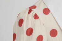 Vestido hepburn vintage de punto de onda, elegante - details 8
