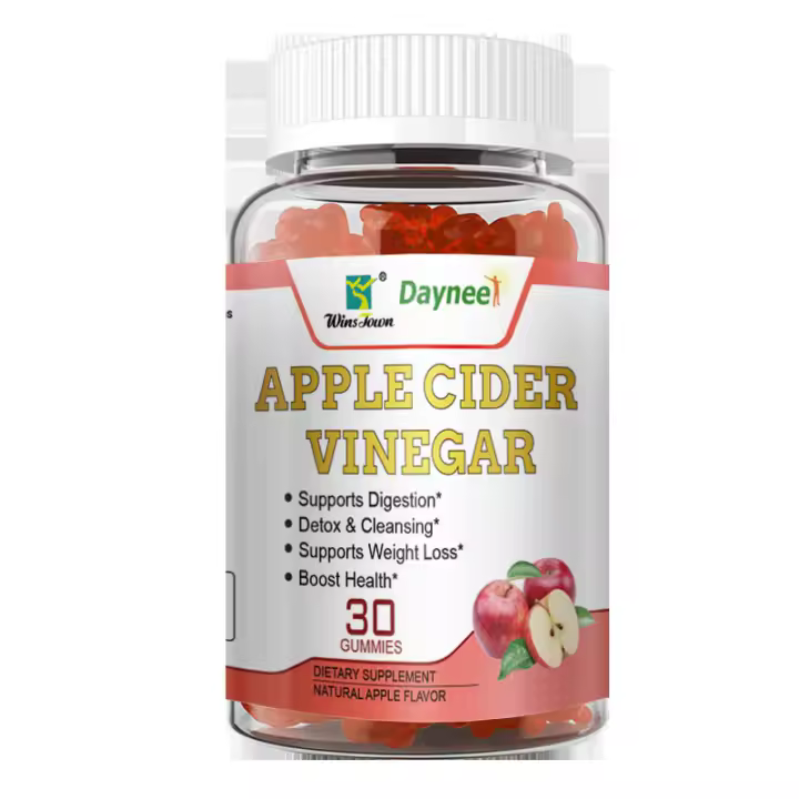 Slim Detox Pérdida de Peso Sidra de Manzana Fit Keto ACV 30 Gomitas - 1
