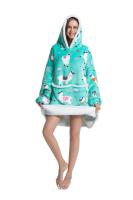 Sudadera con capucha de Sherpa para mujeres, hombres y adolescentes, manta usable de gran tamaño, manta gruesa y cálida, Sudadera con capucha grande - details 32