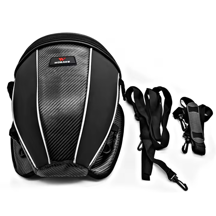 Bolsa Trasera de Motocicleta Impermeable WOSAWE Multifuncional de Alta Capacidad - 1