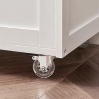 Carrito de Cocina Carrito de Servir con 3 Puertas y 1 Cajón Gris L67cmxH87cmxD38cm - details 24