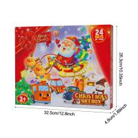 Calendario de Adviento de Navidad para niños con cuenta regresiva de 24 días, juguetes de autos, regalo para niños y niñas - details 6