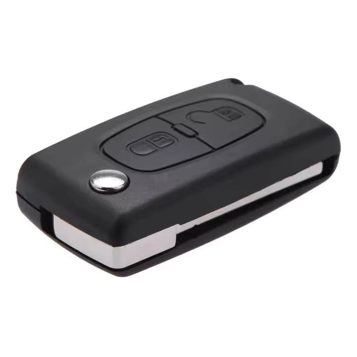 Carcasa de Botón para Mando Peugeot-Citroen Productos Normales de Peligro para Coche - 1