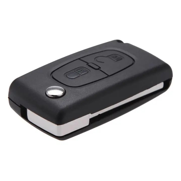 Carcasa de Botón para Mando Peugeot-Citroen Productos Normales de Peligro para Coche - 1