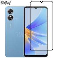 Full Cover Whole Glue Tempered Glass For Oppo A17 Screen Protector For Oppo A17 A 17 Camera Glass For Oppo A17 Glass 6.56 inch - details 1