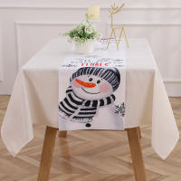 Bonenjoy, 1 pieza, mantel de Feliz Navidad, mantel con estampado de Papá Noel, mantel para banquete, fiesta, mesa de comedor, decoraciones navideñas - details 11