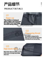 Chaqueta de motocicleta transpirable de verano, armadura para hombre, protección para Moto, Motocross, carreras, chaquetas suaves, equipo Protector de cuerpo completo - details 12