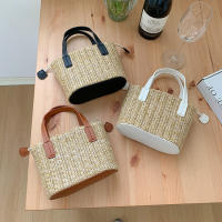 Diseño de bolso bolso de mujer bolso de paja nuevo bolso de playa de verano bolso tejido de moda bolso de mensajero - details 24